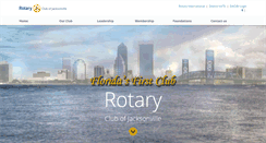 Desktop Screenshot of jaxrotary.org